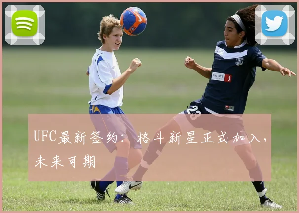 UFC最新签约：格斗新星正式加入，未来可期