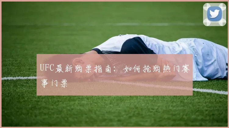 UFC最新购票指南:如何抢购热门赛事门票