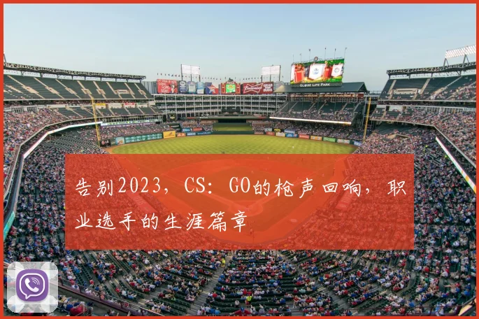 告别2023，CS：GO的枪声回响，职业选手的生涯篇章